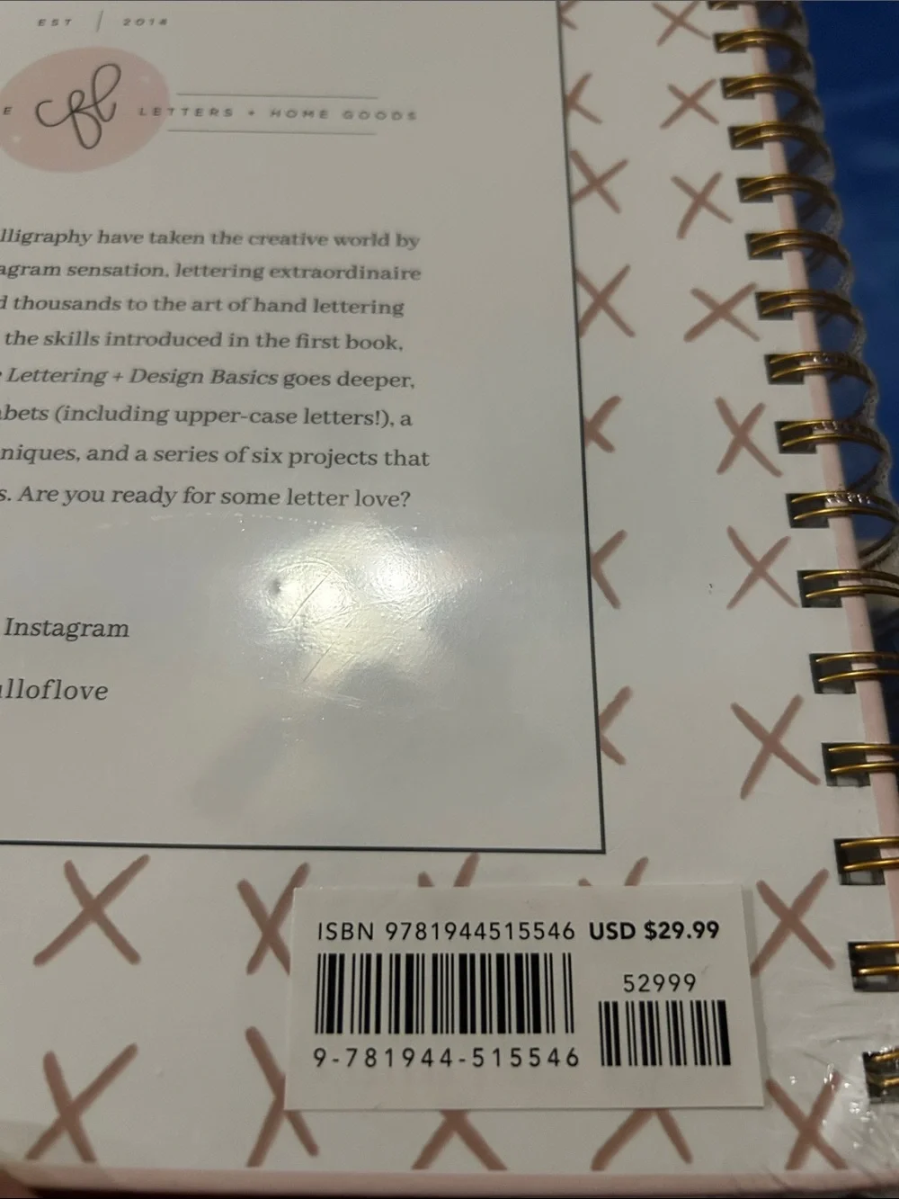 Hand Lettering Workbook Duo - Buller Journaling, desk aesthetic, coffeetablebook